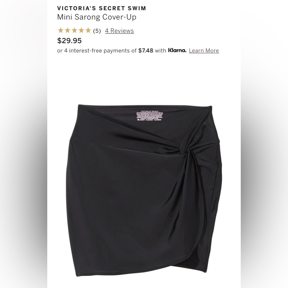 VICTORIA'S SECRET SWIM
Mini Sarong Cover-Up